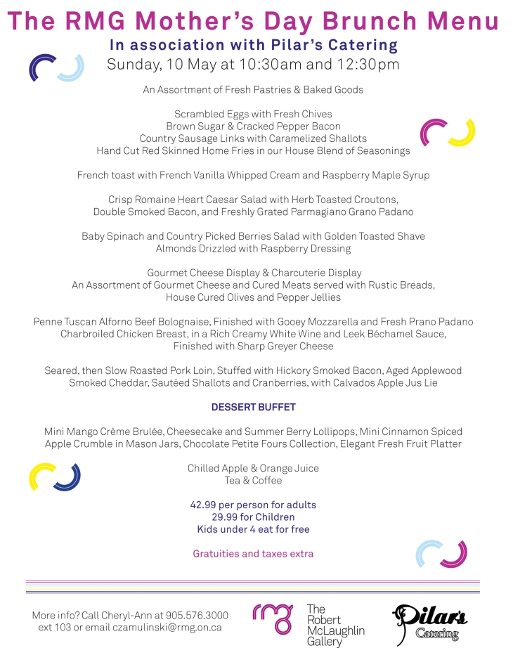 mothers day menu